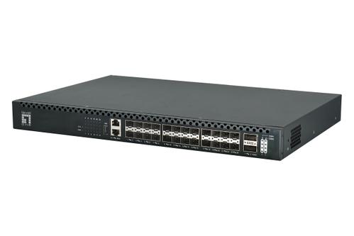 LEVELONE 26-Port L3 Managed Tor Fiber  (XQS-3126)