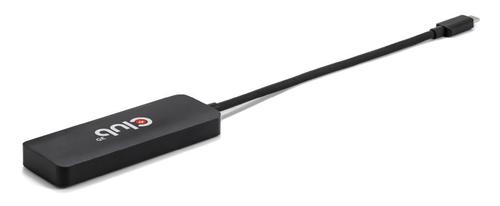 CLUB 3D Interface Hub Usb Type-C Black (CSV-1554)
