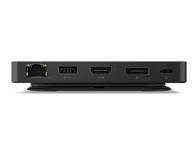 Lenovo o USB-C Dual Display Travel Dock (w/ adapter) (40B90100UK)