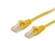 Equip 15cm Cat6a patchkabel, gul