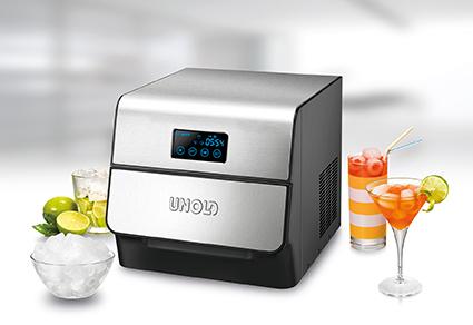 UNOLD 48955 ice cube maker Built-in/ freestanding ice cube maker 150 W Black, Stainless steel (48955)