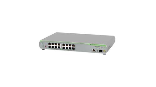 Allied Telesis GIGABIT UNMANG SWITCH W 10G UPL 16X 100M/1G-T EU POWER CPNT (AT-GS910/18XST-50)