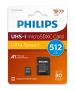 PHILIPS Memory Card 512 Gb Microsdhc  (FM51MP45B/00)