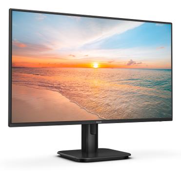 PHILIPS 24E1N1100A - 1000 Series - LED-Monitor - 61 cm (24") (23.8" sichtbar) - 1920 x 1080 Full HD (1080p) @ 100 Hz - IPS - 250 cd/m˛ - 1300:1 - 1 ms - HDMI, VGA - Lautsprecher - Schwarz (24E1N1100A/00)