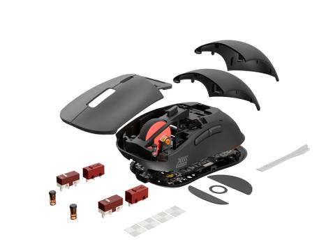 GENESIS Gaming Maus ZIRCON XIII ""Custom"" kabellos schwarz (NMG-2089)