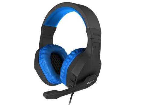 GENESIS Auriculares con microfono argon 200 gaming azules mini jack 3.5mm x2 (NSG-0901)