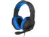 GENESIS Auriculares con microfono argon 200 gaming azules mini jack 3.5mm x2