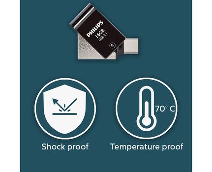 PHILIPS Usb Flash Drive 16 Gb Usb  (FM16DC152B/00)