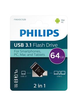 PHILIPS Usb Flash Drive 64 Gb Usb  (FM64DC152B/00)
