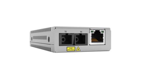 Allied Telesis s AT MMC2000LX/ SC - Fibre media converter - 1GbE - 1000Base-T,  1000Base-LX,  1000Base-SC,  10Base-T, 100Base-TX - RJ-45 / LX/SC single-mode - up to 10 km - 1310 nm - TAA Compliant (AT-MMC2000LX/SC-960)