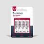 UNIROSS Batteri - Pakke med 4 stk AA/LR6 Alkaline, MAX