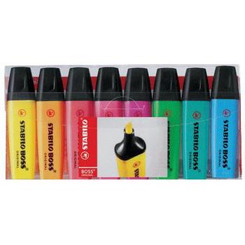 STABILO Boss Original sampak 8 farver (5598)