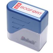 DESKMATE KS-9 ”BOGFØRT” stempel