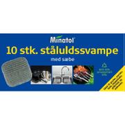Minatol Ståluldssvamp 10stk
