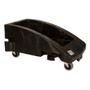 Rubbermaid Slim Jim vogn sort