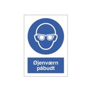 DURABLE A4 påbudsskilt aluminium blå