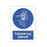 DURABLE A4 påbudsskilt aluminium blå