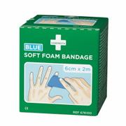 CEDEROTHS Cederroth Soft Foam plaster 6cmx2m blå