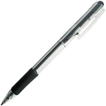 WhiteLabel Kuglepen 0,5mm sort (PB9221-BLACK*12)