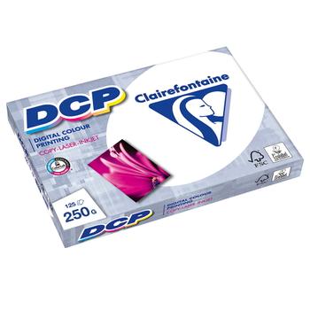 DCP Clairfontaine A4 kopipapir 250g hvid 125ark (1857P180C)
