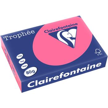 TROPHEE A4 kopipapir 80g stærk pink 500ark (1771C)