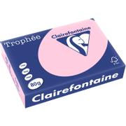 TROPHEE kopipapir A4 80g pastel lyserød 500ark