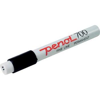 PENOL 700 marker med 1,5 mm rund spids i farven sort (12811201*10)