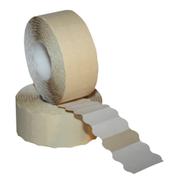 WhiteLabel Prisetiketter frost lim 26x12mm hvid 12rl