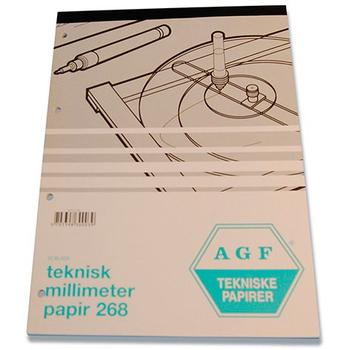 AGF millimeterpapirblok 268 A4 (411.122)