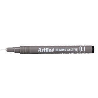 ARTLINE Drawingpen Artline EK231 0,1mm sort (3123101*12)