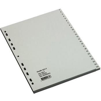BANTEX A4 register med 100 tabs (100211233)