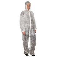 ABENA Classic PP engangsdragt L/XL 50 stk. hvid (210721 02*50)