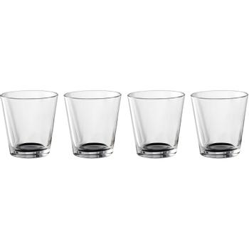 AIDA Café vandglas 26,5cl klar 4 stk (21990)