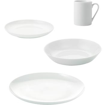 AIDA Atelier servicesæt Ø18/ 25/ 21cm 28cl hvid (29057ep)