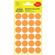 AVERY 3173 farvekodingsdots Ø18mm lysorange