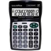 BNT 7.5x12cm Office 55 mini regnemaskine sort