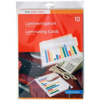 BNT selvklæbende lamineringskort A4 (461700)