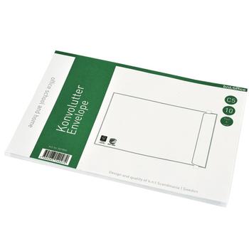 BNT Peel & Seal C5P kuvert 80g hvid 10stk (561900*25)