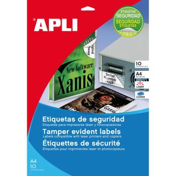 APLI plomberingsetiketter Ø40mm 240stk (11271)