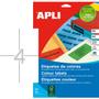 APLI etiketter 105x148mm grøn