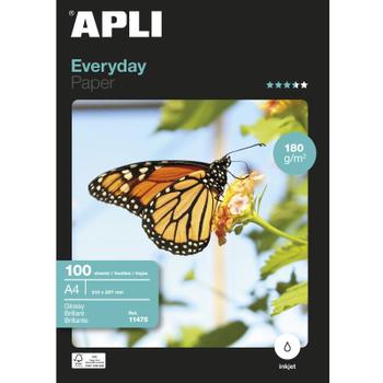 APLI Everyday fotopapir A4 180g 100ark (11475)