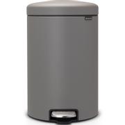 BRABANTIA NewIcon pedalspand 20L Concrete Grey
