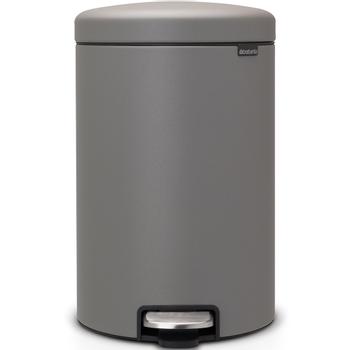 BRABANTIA NewIcon pedalspand 20L Concrete Grey (119163)
