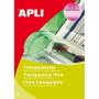 APLI transparenter A4 100stk