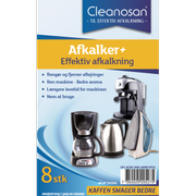 WhiteLabel Cleanosan Afkalker+ afkalkningstabs 8 stk