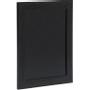 SECURIT Woody chalkboard 24x20x1cm sort