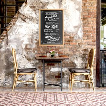 SECURIT Woody chalkboard 80x60x1cm natur (WBW-TE-60-80)