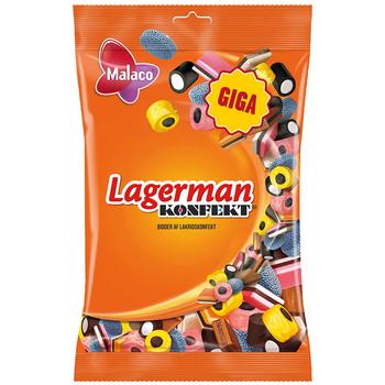 LAGERMAN Malaco Lagerman konfekt 900g (102563)