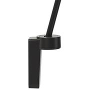 Glamox Luxo Vægbeslag Sort