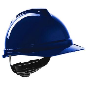 MSA V-Gard 500 sikkerhedshjelm blå (3092503-BLUE)